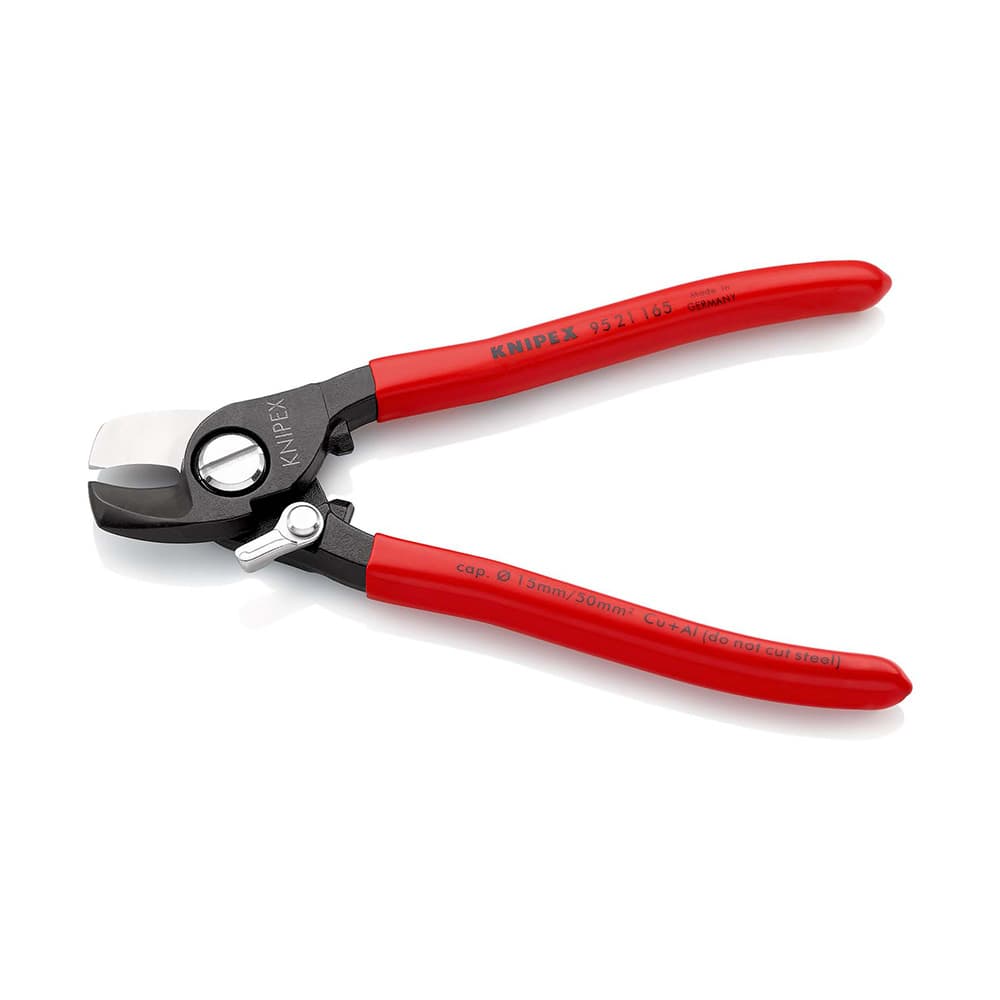 KNIPEX Makaze za kablove sa polugom za otvaranje 165mm blister pakovanje – 95 21 165 SB