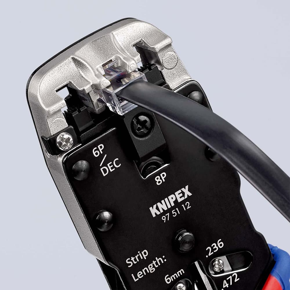 KNIPEX Klešta za konektore RJ 10,11,12,45 4/6/8
