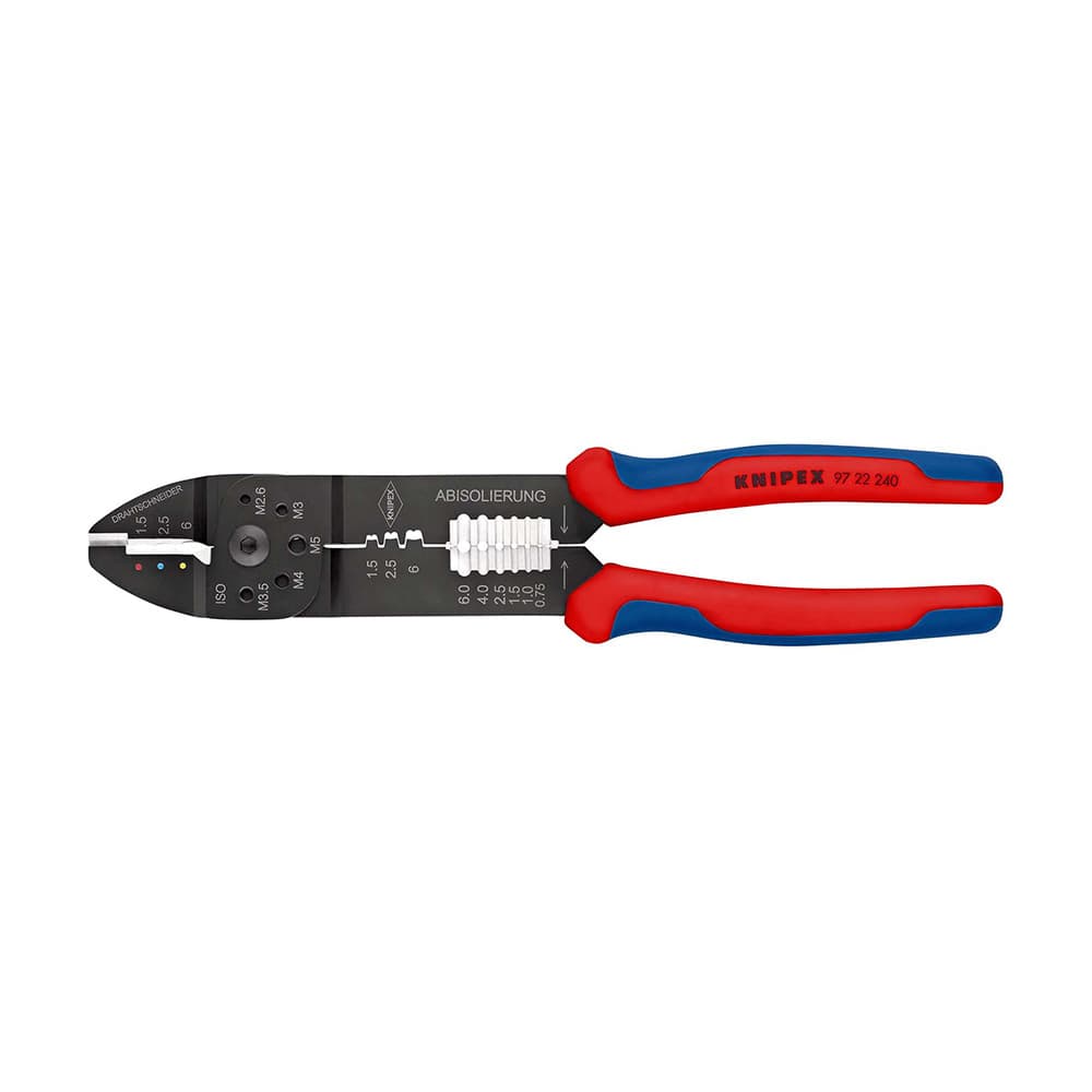 KNIPEX Klešta za izolovane i neizolovane konektore 240mm u blister pakovanju – 97 22 240 SB