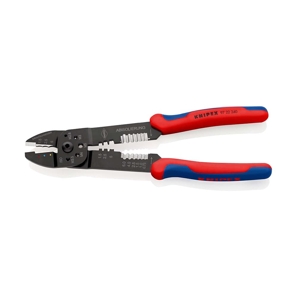 KNIPEX Klešta za izolovane i neizolovane konektore 240mm u blister pakovanju – 97 22 240 SB