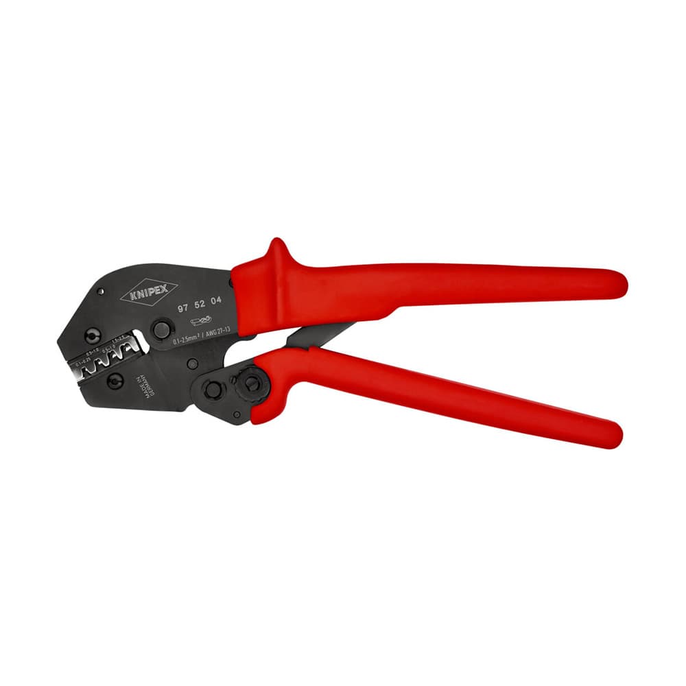 KNIPEX Klešta za krimpovanje za neizolovane otvorene konektore 0.1 – 2.5mm² – 97 52 04