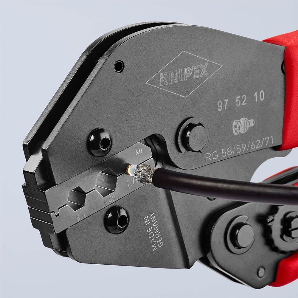 KNIPEX Krimp klešta za COAX, BNC i TNC konektore – 97 52 10