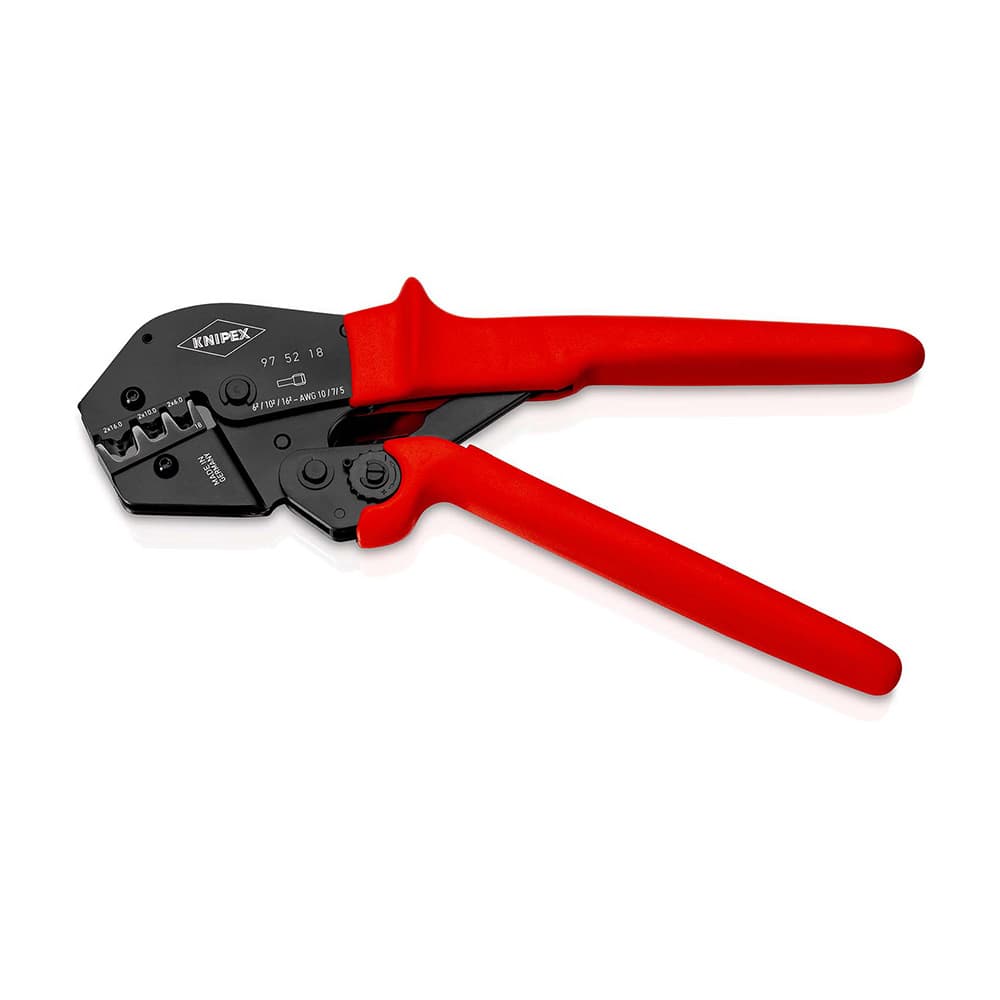 KNIPEX Krimp klešta za duple izolovane hilzne 2×6 / 2×10 / 2×16 mm² – 97 52 18