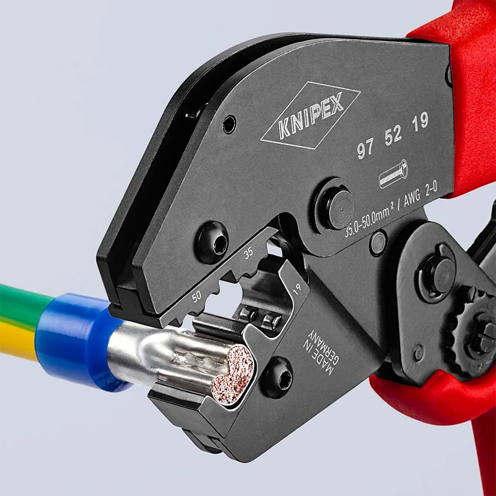 KNIPEX Krimp klešta za izolovane i neizolovane hilzne 35/50mm² – 97 52 19