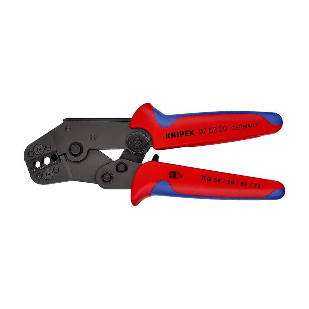 KNIPEX Kratka krimp klešta za COAX, BNC i TNC konektore – 97 52 20