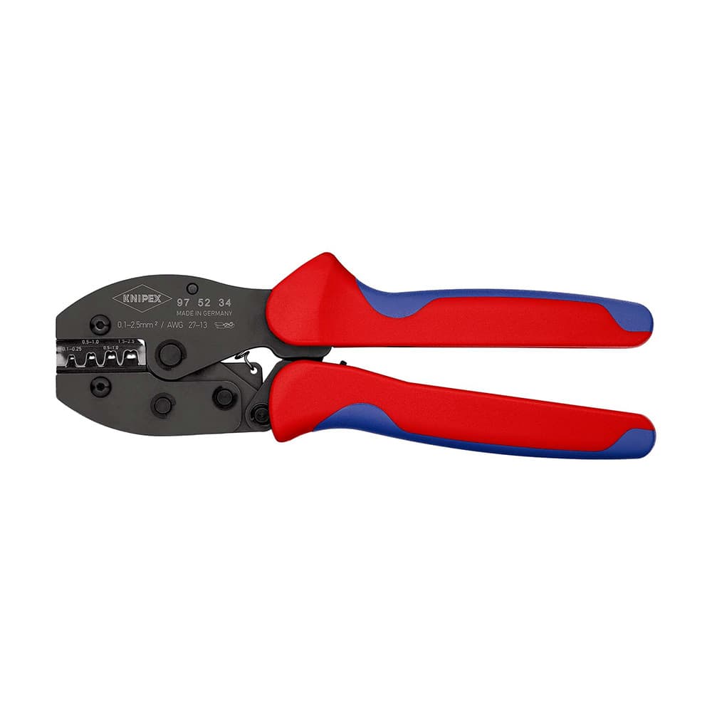 KNIPEX Krimp klešta PreciForce® za neizolovane otvorene konektore 0.1-2.5mm² – 97 52 34