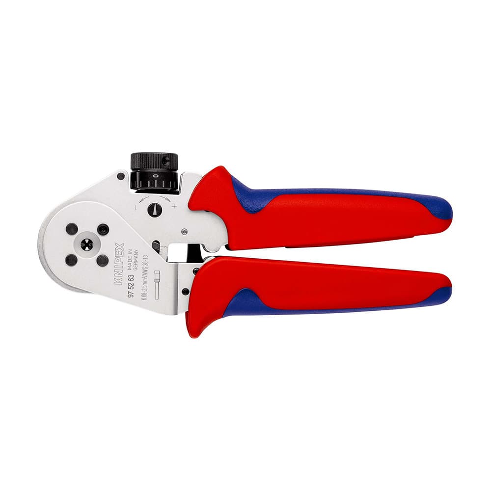 KNIPEX Krimp klešta sa četiri trna za tokarene kontakte 180mm – 97 52 63