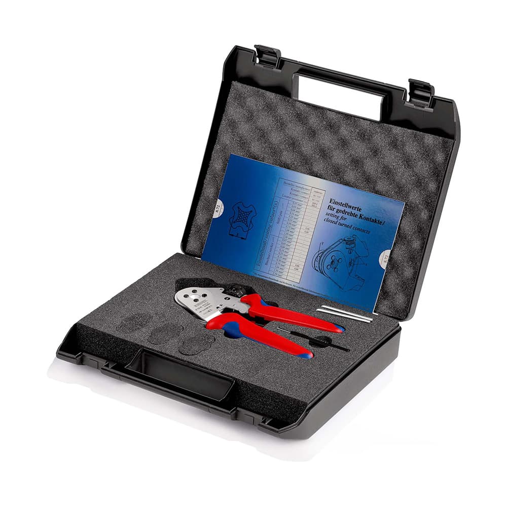 KNIPEX Krimp klešta sa četiri trna za tokarene kontakte 180mm – 97 52 63