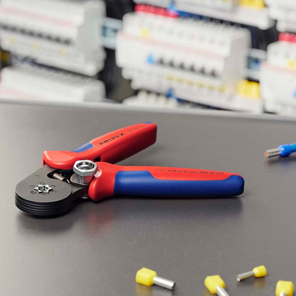 KNIPEX Samopodešavajuća klešta završne čaure 180mm blister pakovanje – 97 53 14 SB