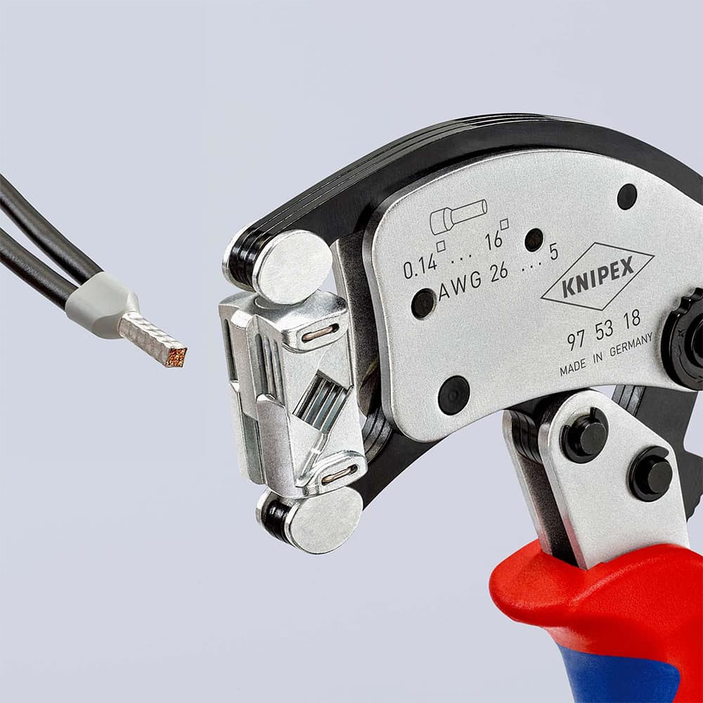 KNIPEX Samopodešavajuća krimp klešta za hilzne 0.14-16mm² – 97 53 18