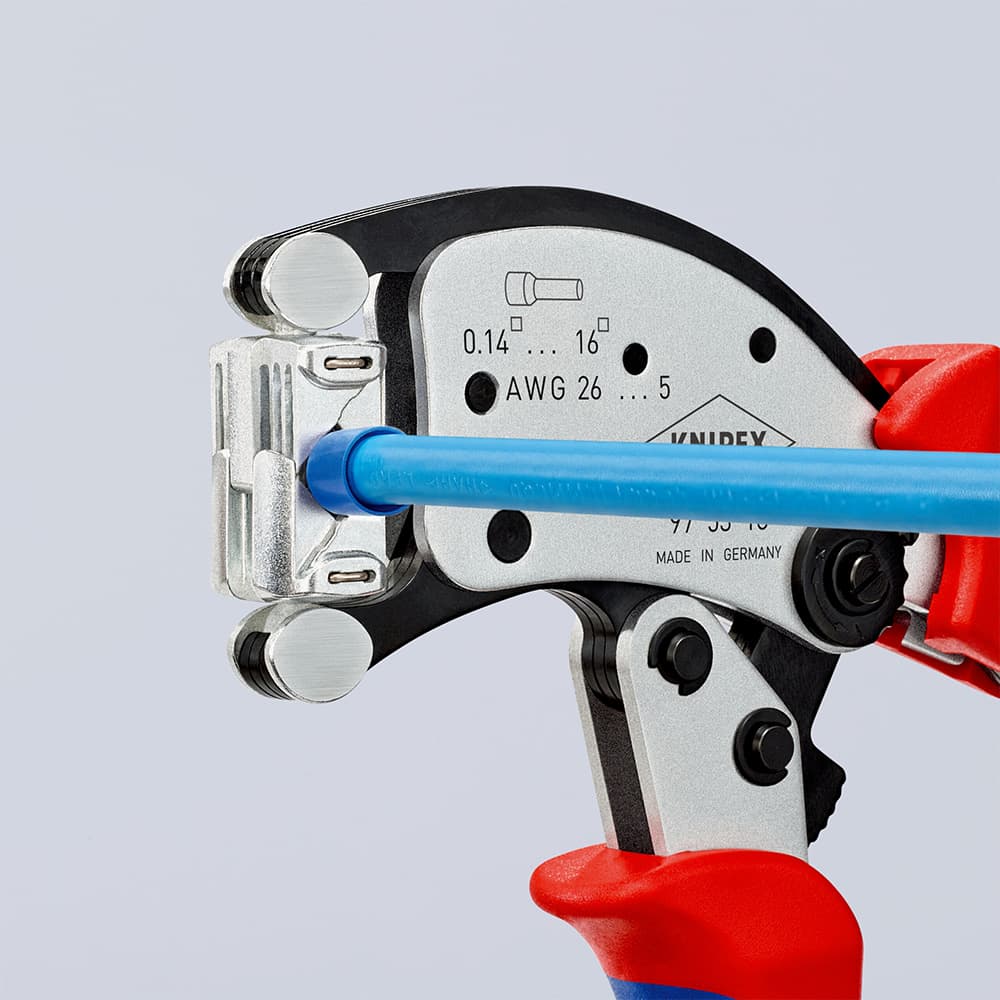 KNIPEX Samopodešavajuća krimp klešta za hilzne 0.14-16mm² – 97 53 18
