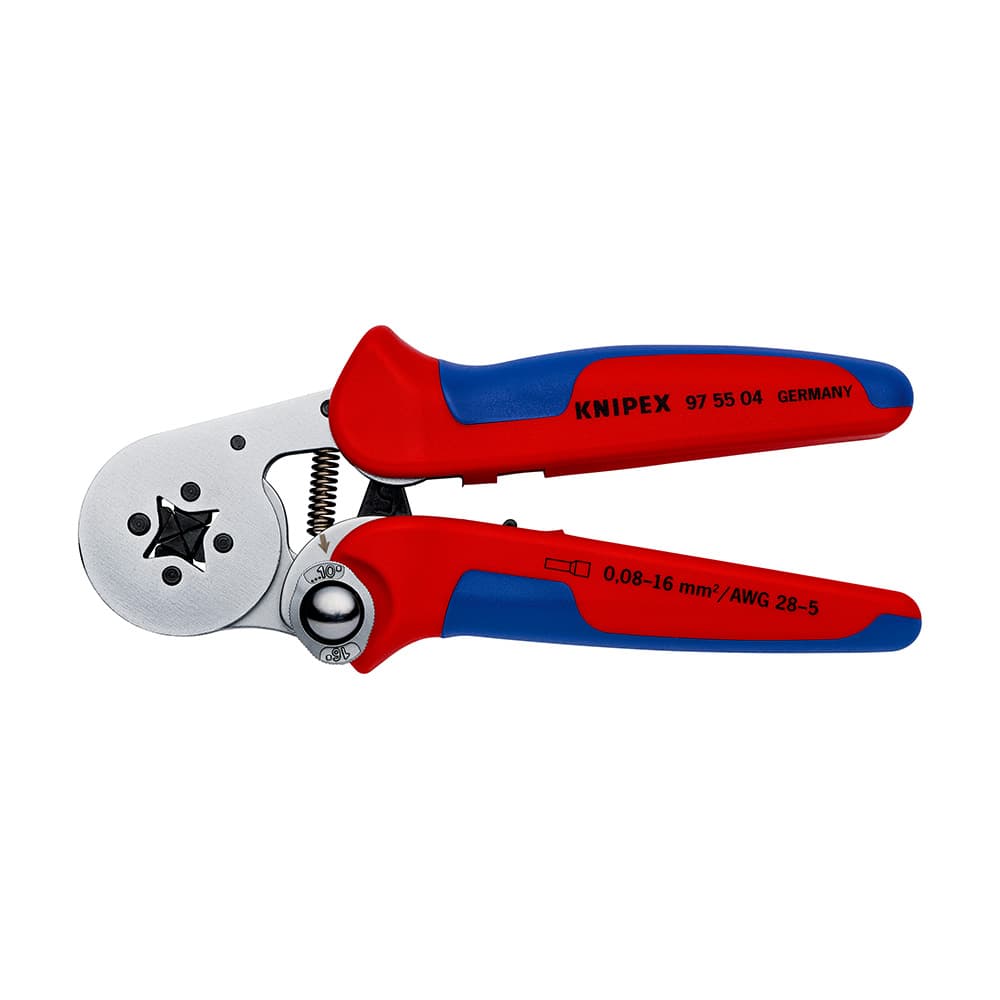 KNIPEX Samopodešavajuća krimp klešta za hilzne 0.08-16mm² blister pakovanje – 97 55 04 SB