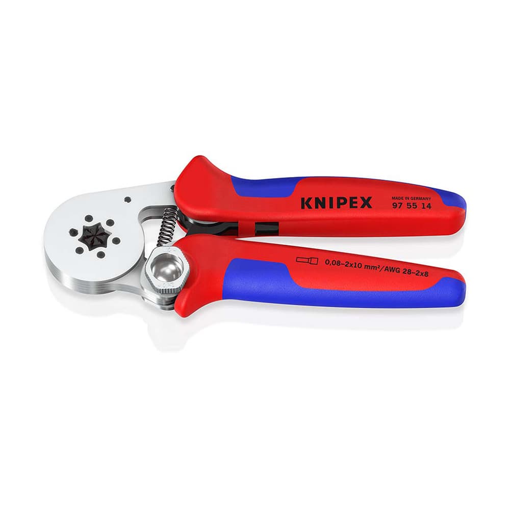 KNIPEX Samopodešavajuća krimp klešta za hilzne 0.08-10mm² blister pakovanje – 97 55 14 SB