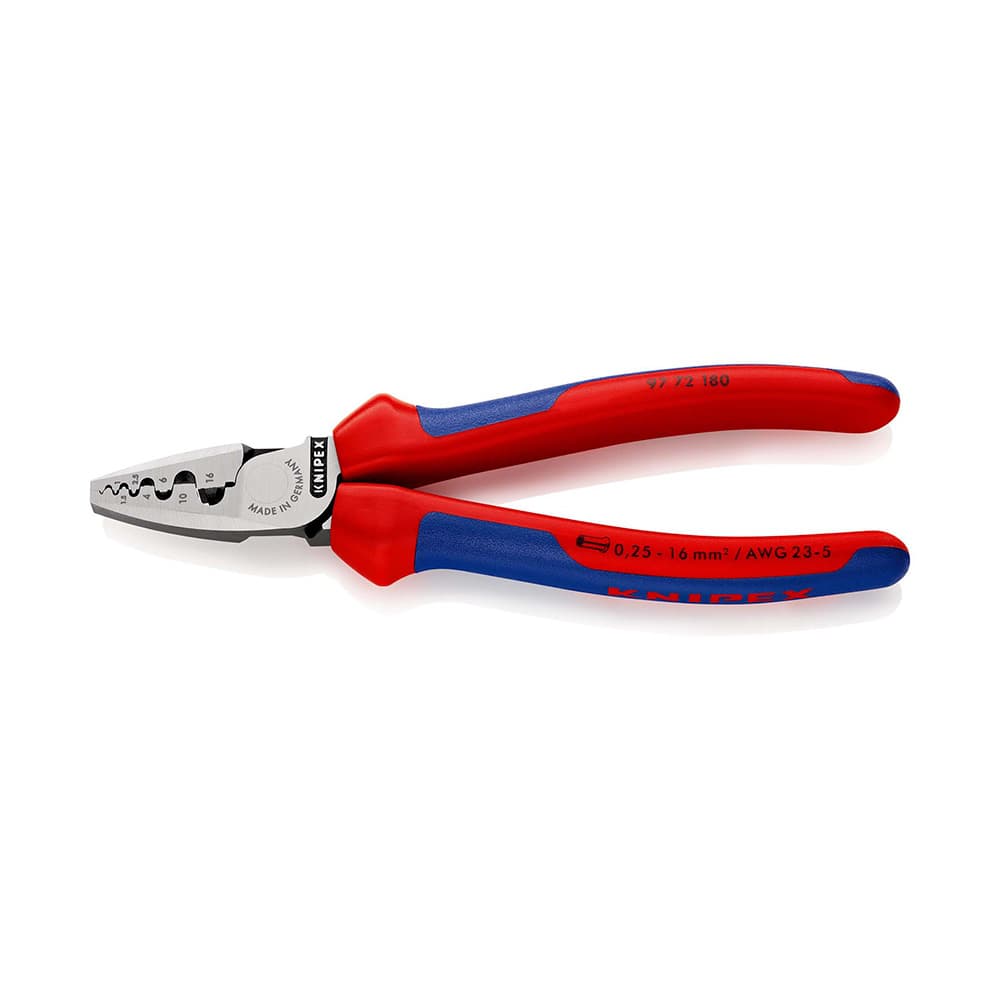 KNIPEX Klešta za krimpovanje hilzni (kablovskih završetaka) 180mm – 97 72 180