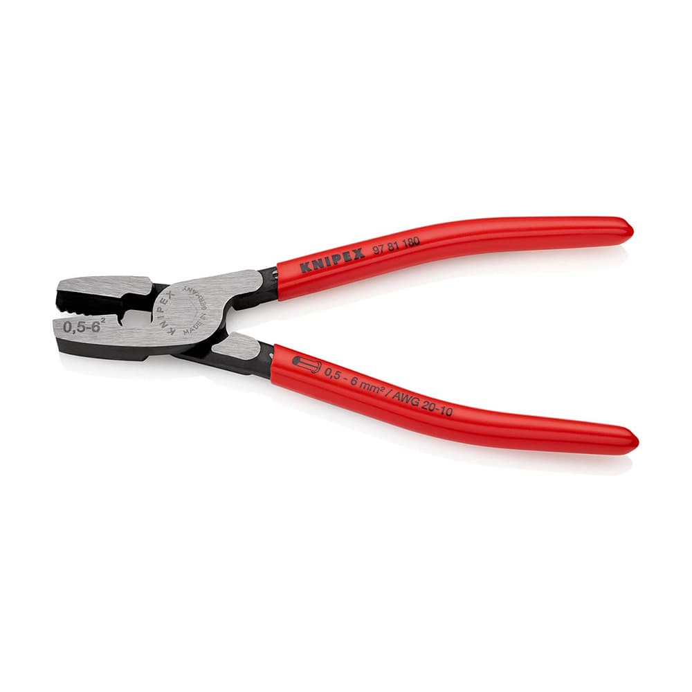 KNIPEX Klešta za krimpovanje hilzni sa prednjim uvođenjem 0.5-6mm² 180mm – 97 81 180