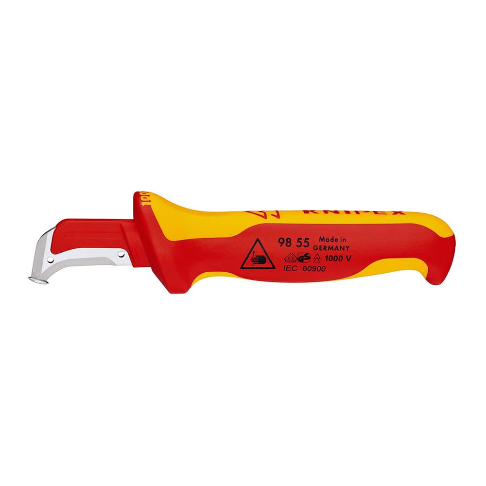 KNIPEX Nož električarski sa spljoštenim vrhom 1000V VDE