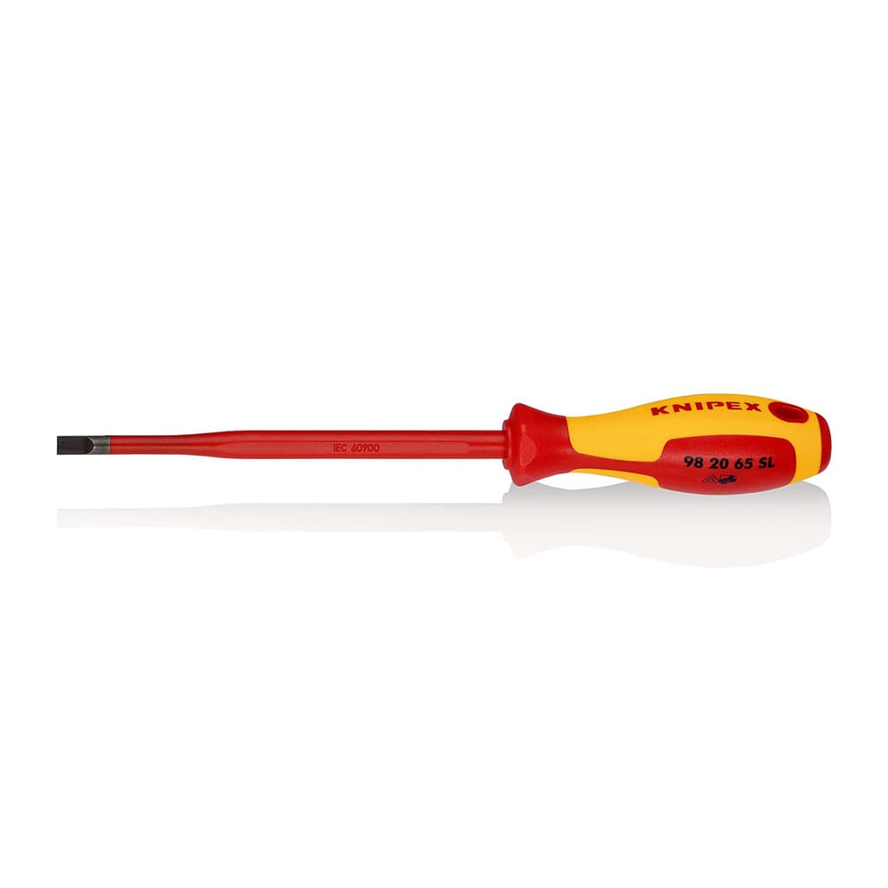 KNIPEX Odvijač slim ravni 1000V VDE 6.5mm – 98 20 65 SL