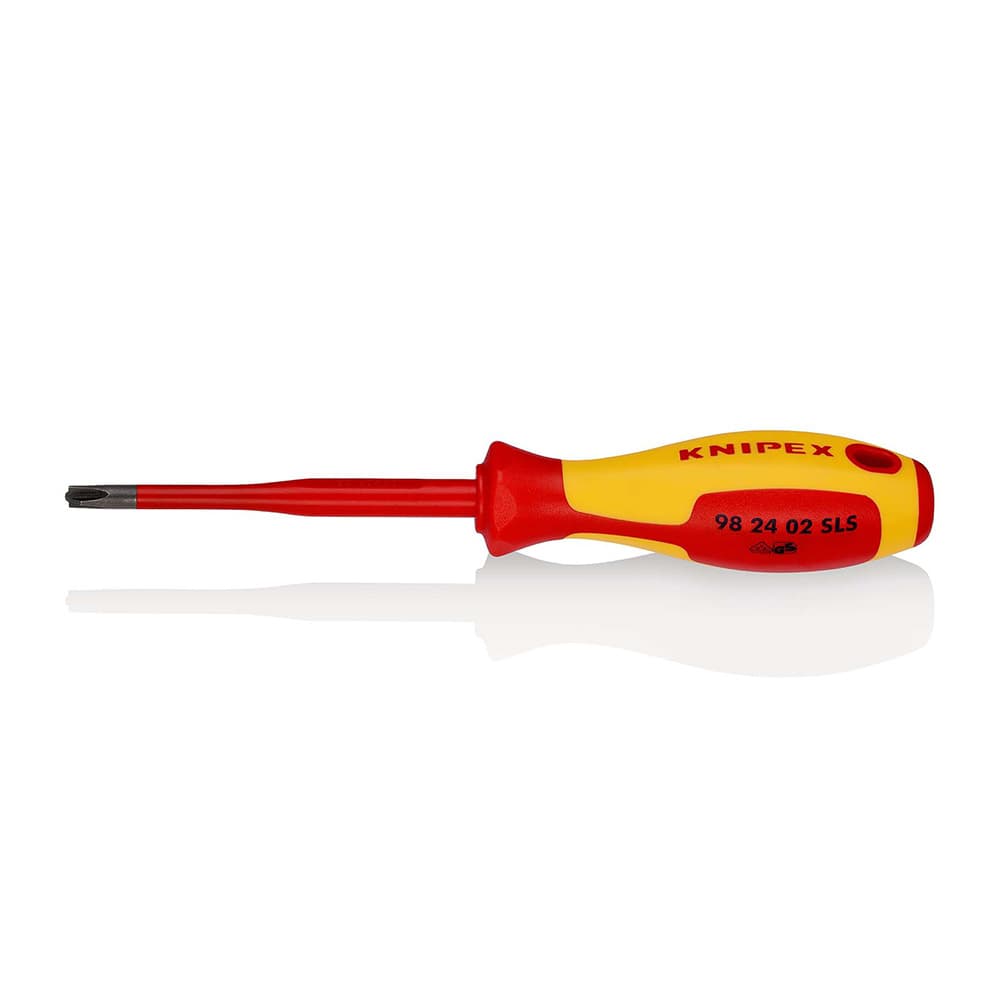 KNIPEX Odvijač Slim PlusMinus Phillips® 1000V VDE PH/S2 – 98 24 02 SLS