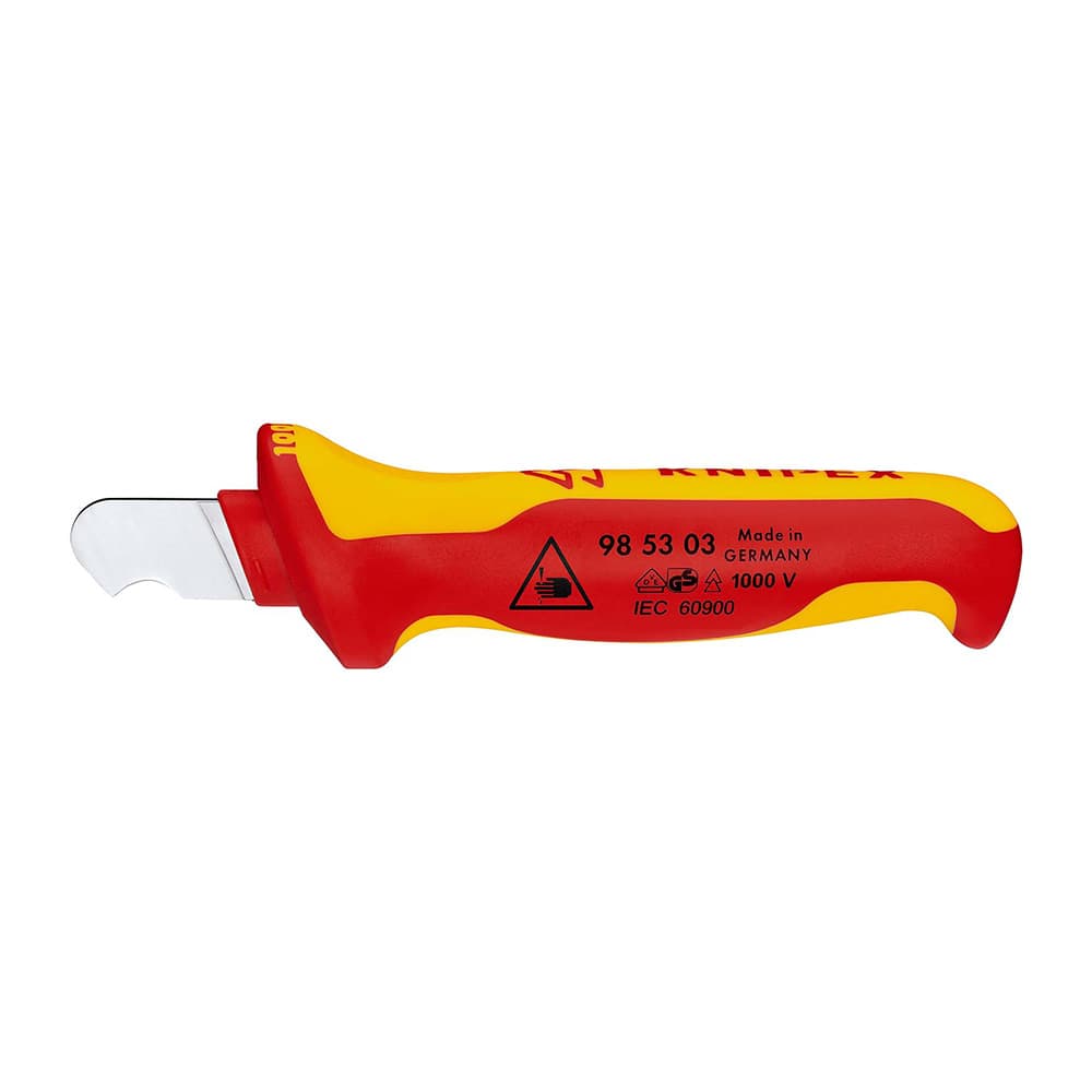 KNIPEX Nož za električare 1000V VDE kukast 170mm – 98 53 03