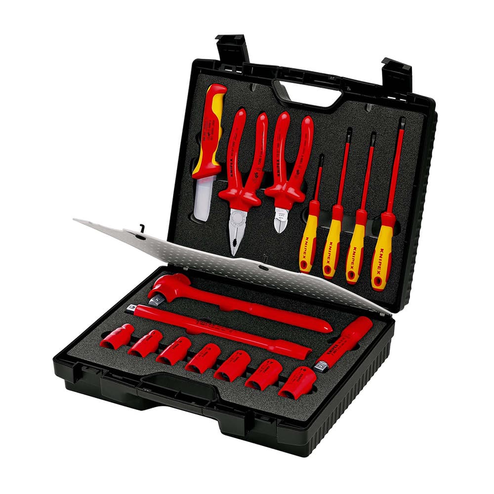 KNIPEX Komplet izolovanog alata u koferu 17 delova – 98 99 11