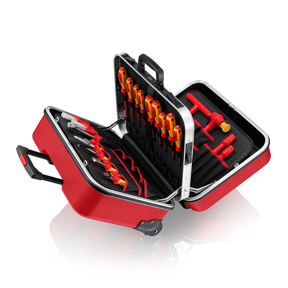 KNIPEX Komplet od 42 izolovana alata u koferu ‘BIG Twin Move RED’ – 98 99 15