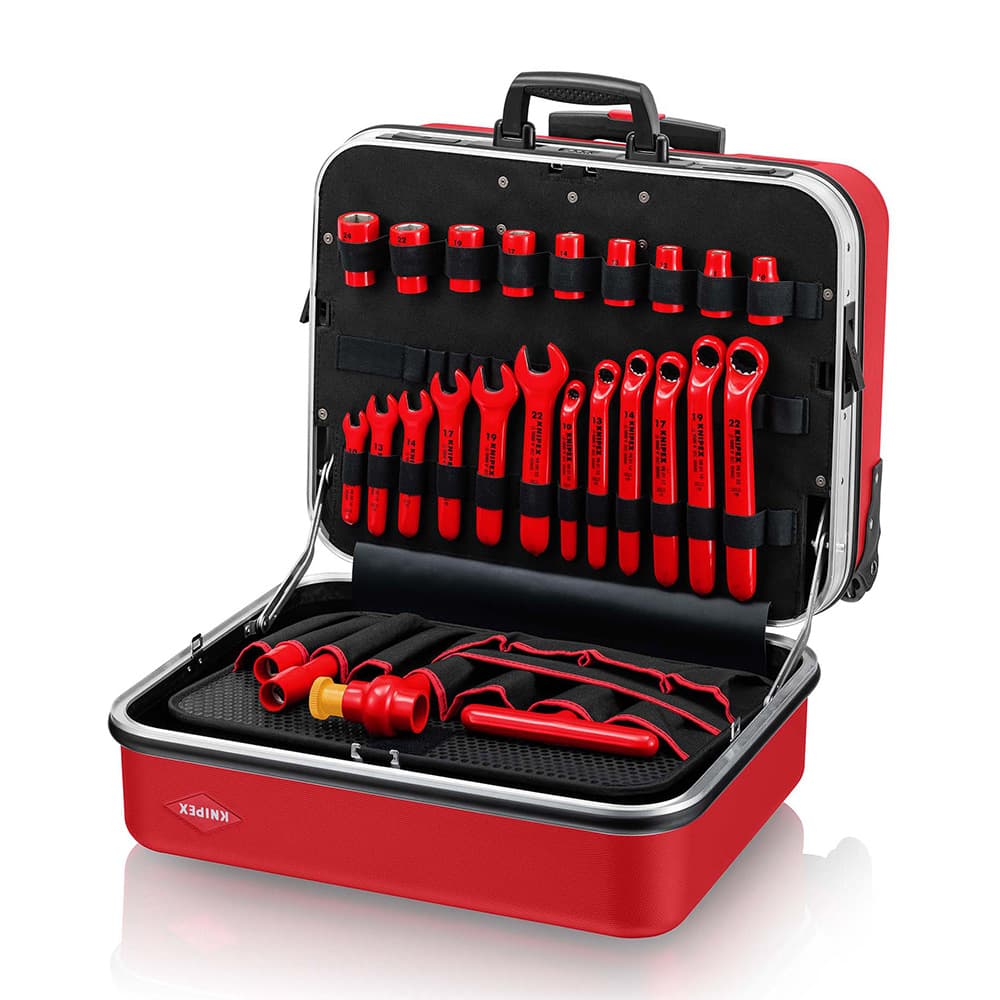 KNIPEX Komplet od 42 izolovana alata u koferu ‘BIG Twin Move RED’ – 98 99 15