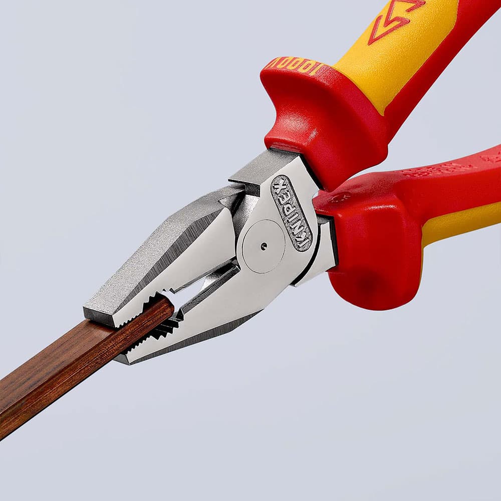 KNIPEX Kombinovana klešta izolovana 1000V VDE 180mm blister pakovanje – 02 06 180 SB