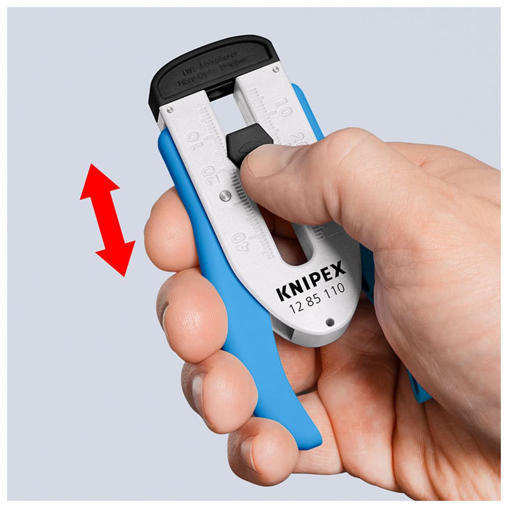 KNIPEX Klešta za skidanje izolacije za optičke kablove – 12 85 110 SB