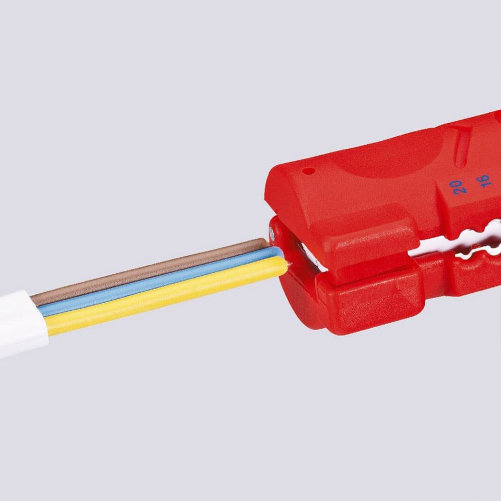 KNIPEX Alat za skidanje izolacije sa ravnih i okruglih kablova – 16 64 125 SB