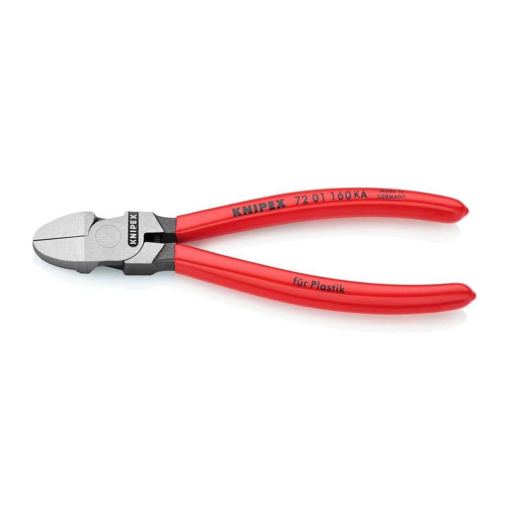 KNIPEX Bočne sečice za plastiku 160mm okrugla glava – 72 01 160 KA