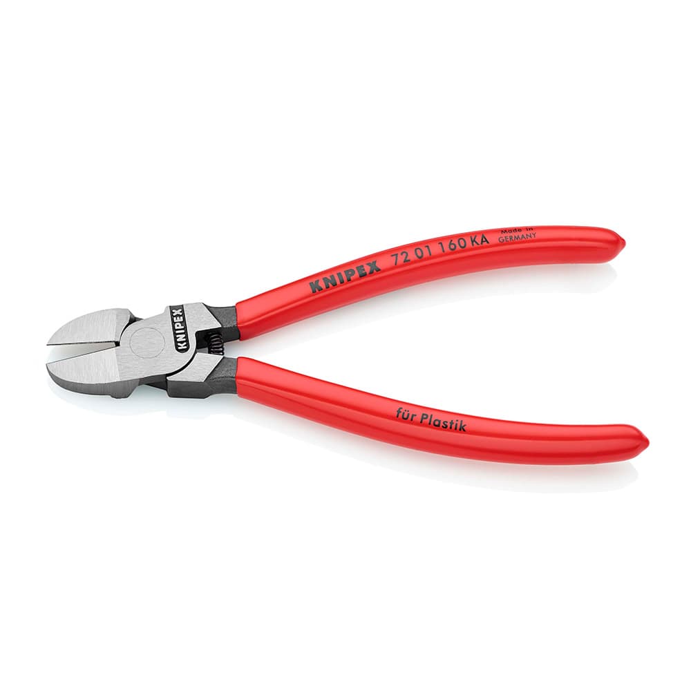 KNIPEX Bočne sečice za plastiku 160mm okrugla glava – 72 01 160 KA