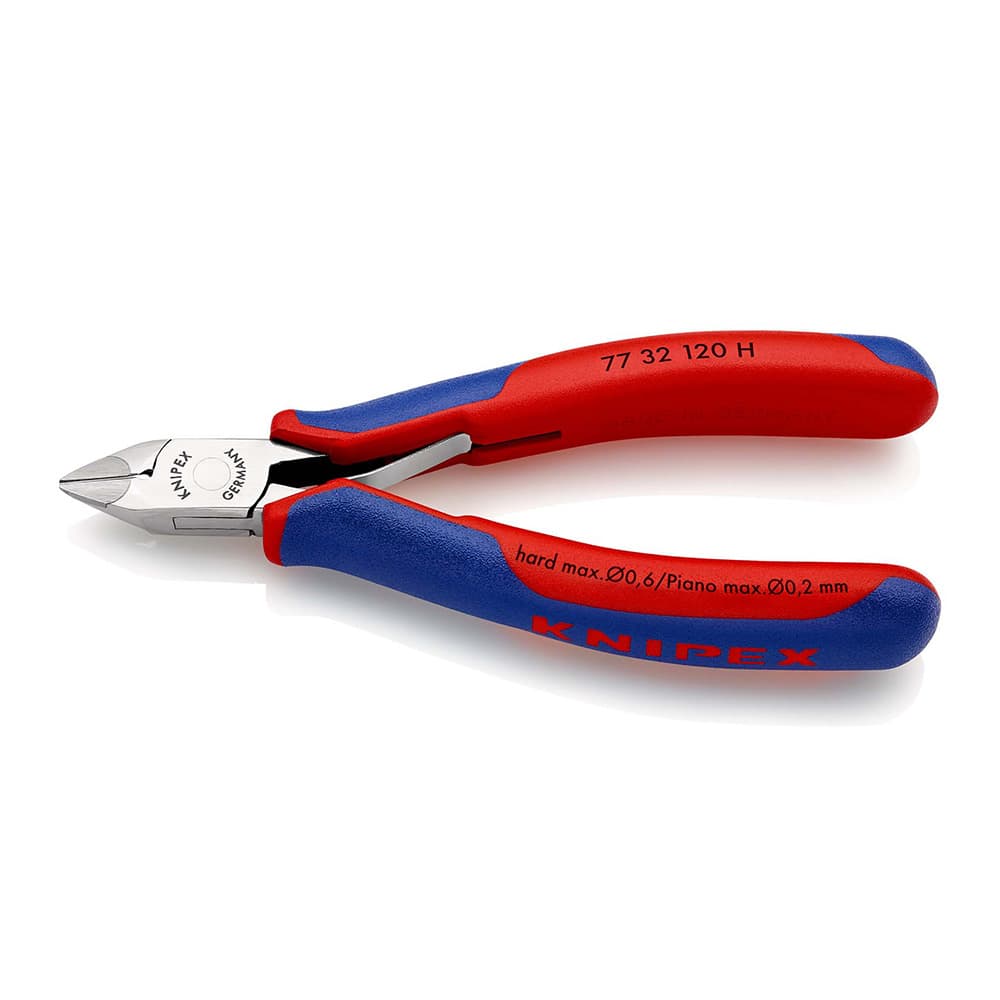 KNIPEX Kose sečice za elektroniku s umetnutom oštricom od tvrdog metala 120mm – 77 32 120 H