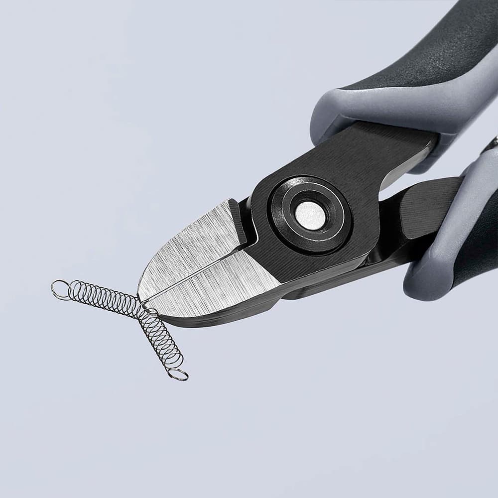 KNIPEX Precizne kose sečice za elektroniku ESD 125mm – 79 12 125 ESD
