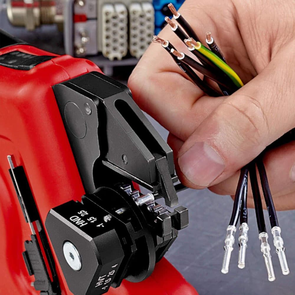 KNIPEX Klešta za elektromehanički sistem za presovanje za izmenjive matrice za presovanje