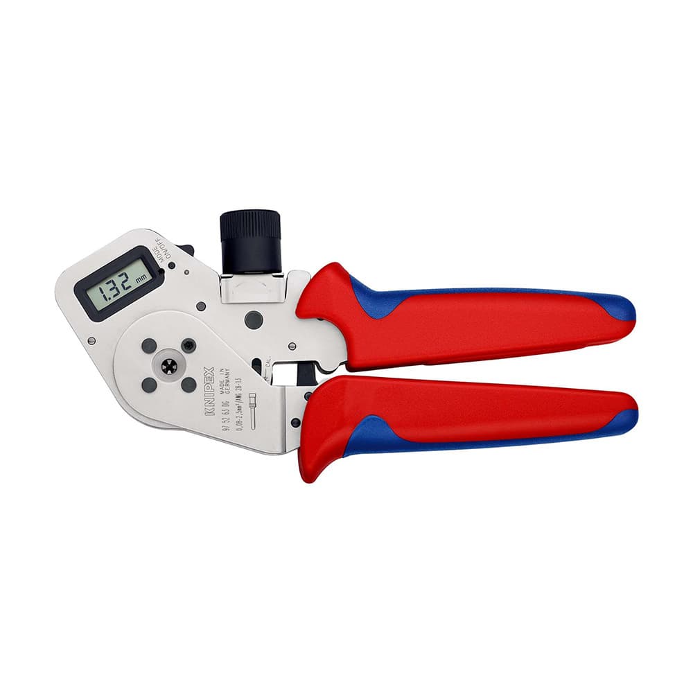 KNIPEX Krimp klešta sa četiri trna za tokarene kontakte s digitalnim prikazom 195mm – 97 52 63 DG